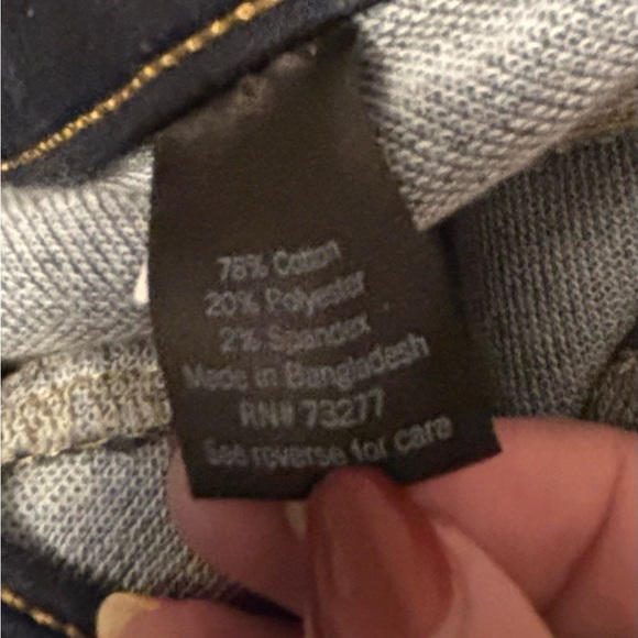 Simply Vera Vera Wang Dark Blue Leggings size X-Large - Picture 7 of 8